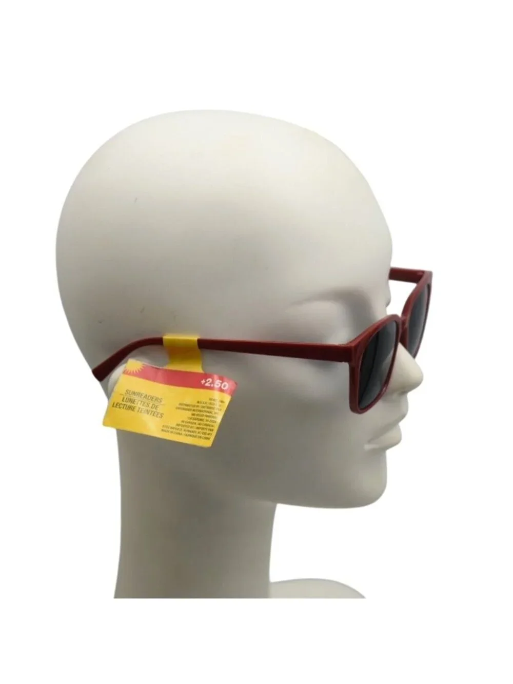 Red Sunreaders 250 Tinted Reading Glasses UV Protection Retro Chic Eyewear